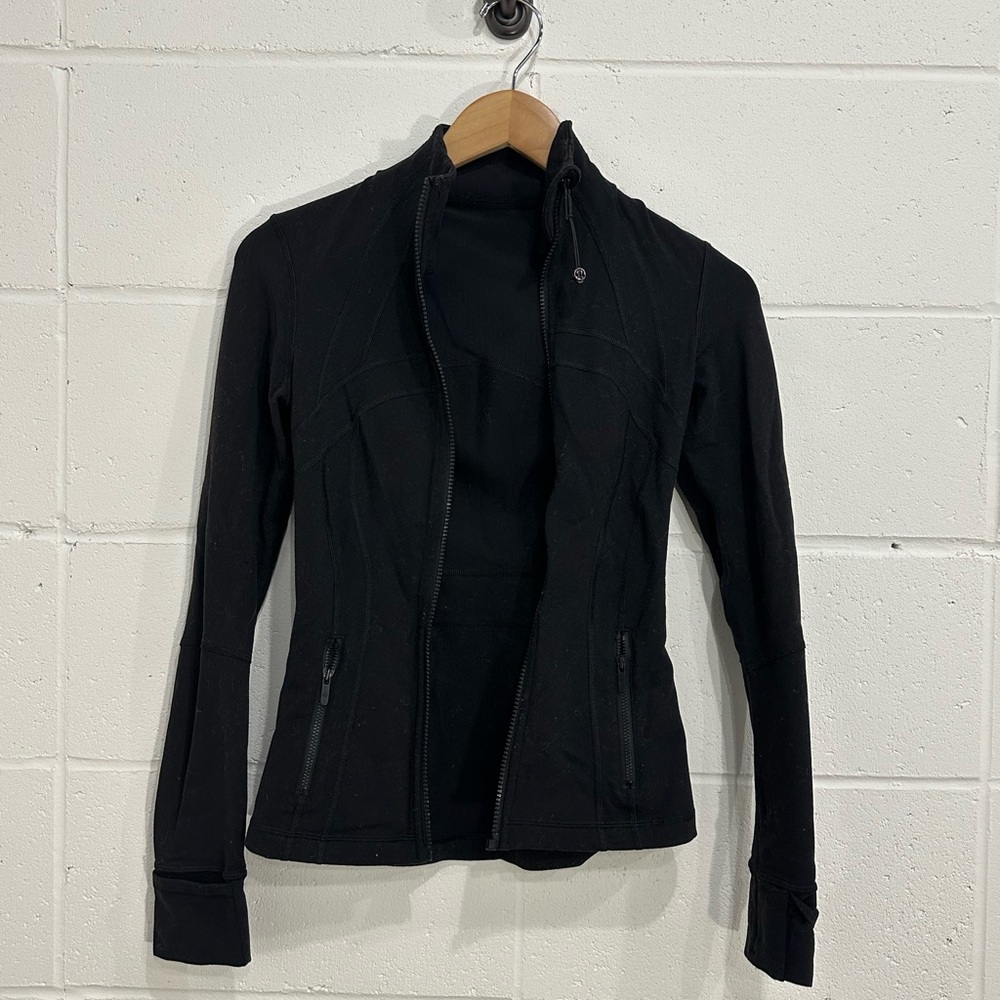 Lululemon Zip Jacket Black Size 2